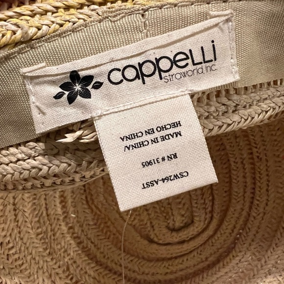 Cappelli Straworld Inc. Summer Beach Straw Hat - Picture 9 of 9